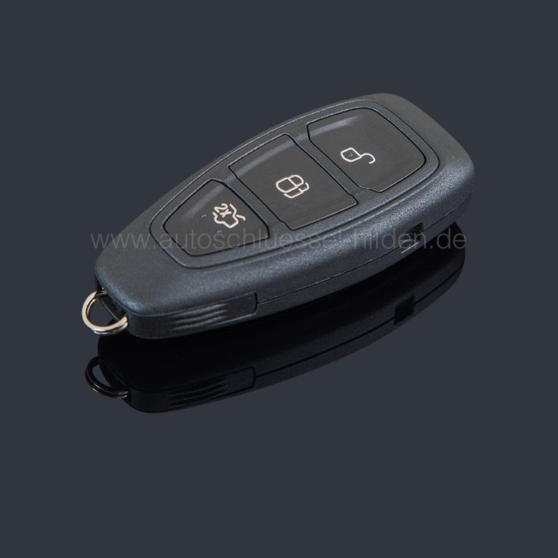 Auto Funk Schlüssel 3 Tasten Gehäuse passend für Ford Kuga 1 Keyless Go  TDCI