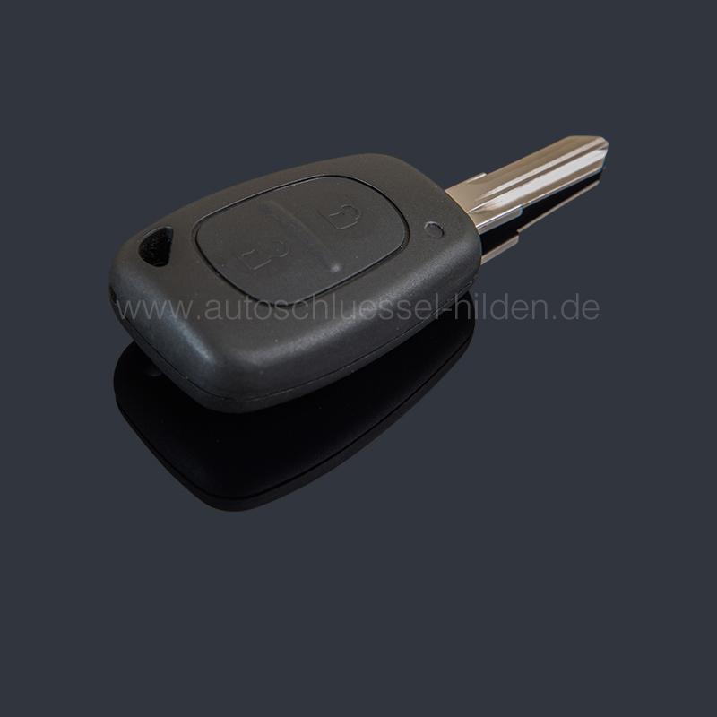Keycard Gehäuse für Renault - 4 Tasten - After Market Produkt
